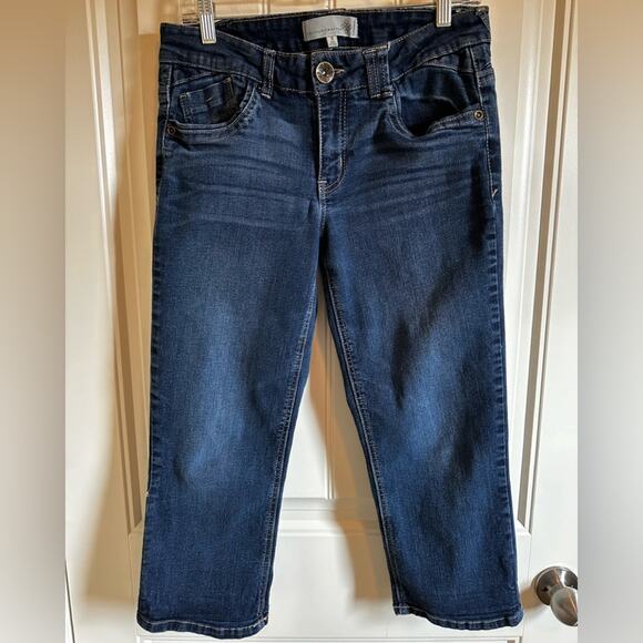 Democracy‎ artisan crafted women’s capri jeans size 8 - Picture 2 of 10